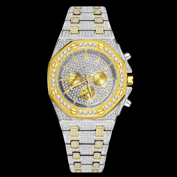 Marvette Crystal Chronograph-Style Wristwatch - Image 2