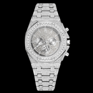 Marvette Crystal Chronograph-Style Wristwatch