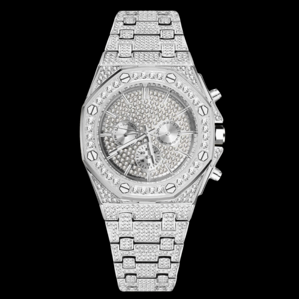 Marvette Crystal Chronograph-Style Wristwatch