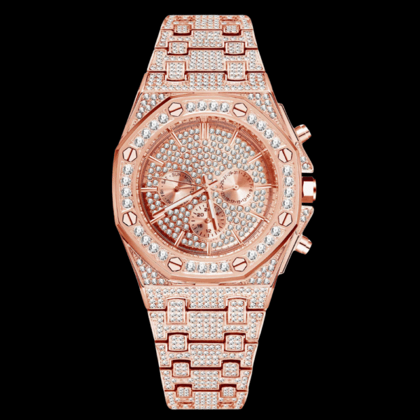 Marvette Crystal Chronograph-Style Wristwatch - Image 3