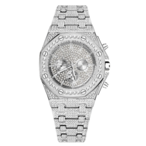 Marvette Crystal Chronograph-Style Wristwatch